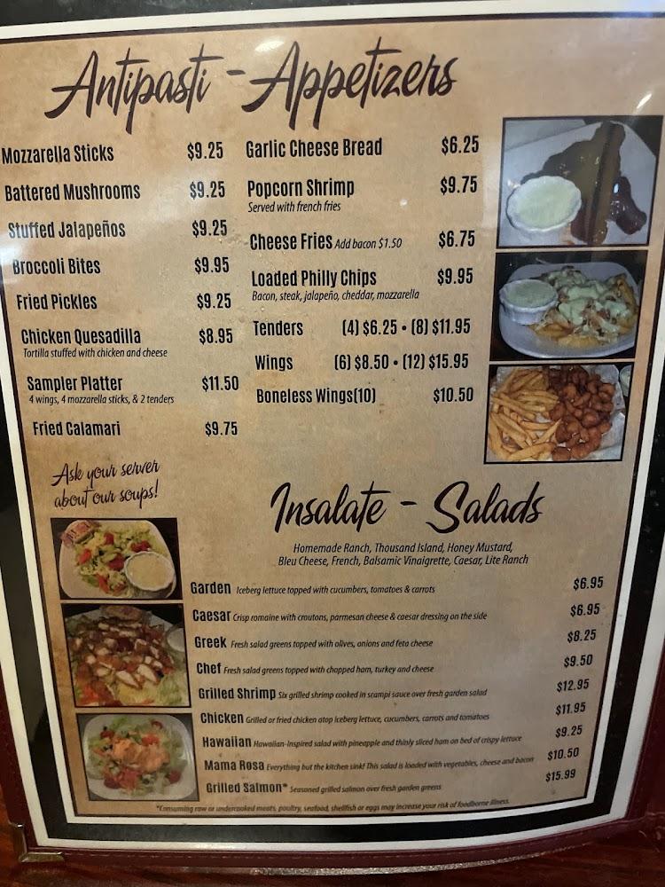 Mama Rosa's Menu image 2