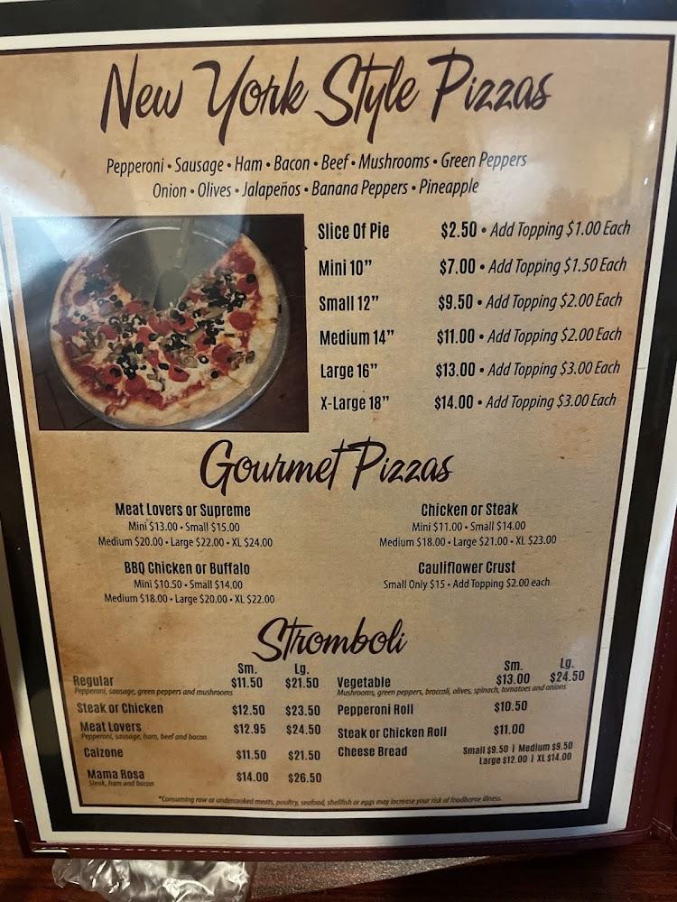 Mama Rosa's Menu image 3